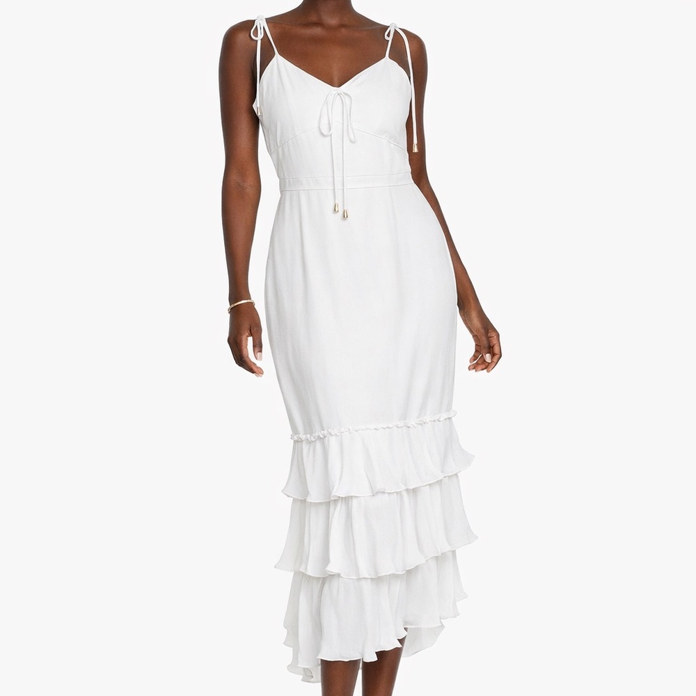 Elle Zeitoune  - Alexandria Ruffle Sheath‎ Dress